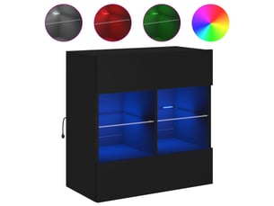 Meuble tv coloris noir 58.5 cm <strong></strong>  <strong></strong>
