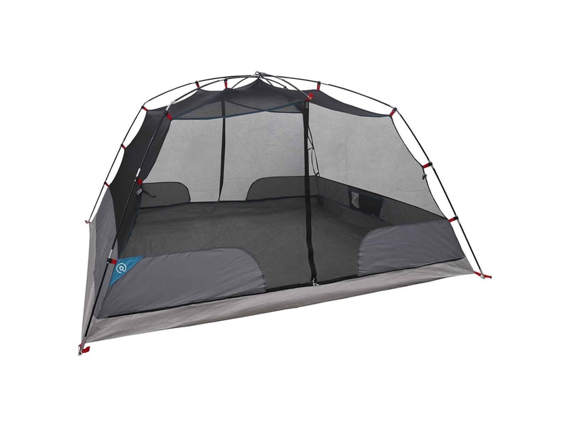 Tente de camping, tente de randonnée 4 personne bleu shl78020 - Conforama D