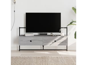 Meuble tv coloris gris 100.5 cm <strong></strong>  <strong></strong>
