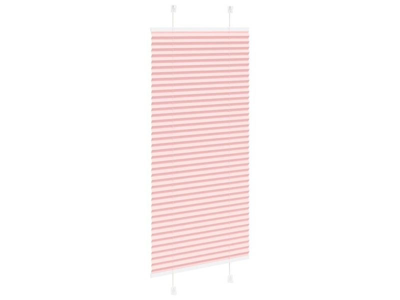  Store plissé, store de fenêtre rose 60x100 cm largeur du tissu 59,4 cm polyester cf46994  - Conforama D
