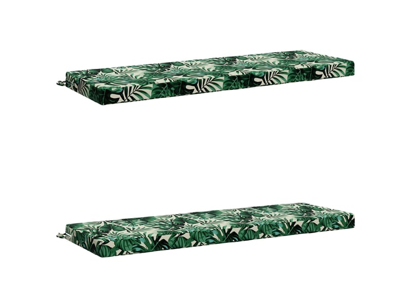 Lot de 2 coussins de banc, coussins d'assise soest 100 % polyester cf56896 - Conforama A