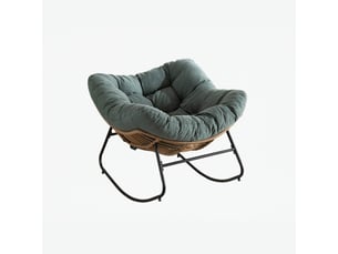 Fauteuil fixe  <strong>ROLIPO</strong> Tissu vert