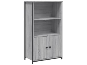 Buffet haut - bahut - meuble de rangement sonoma gris 62x32x103,5 cm bois d'ingénierie