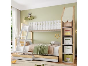 Lit superposé 140x200 cm <strong>MODENUIT </strong>  <strong></strong> coloris bicolore