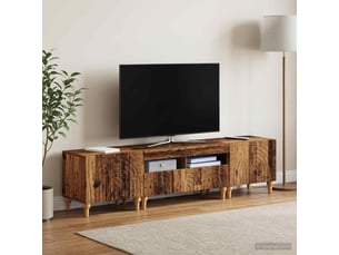 Meuble tv coloris gris <strong></strong> <strong></strong>