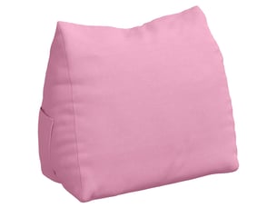 Coussin de dos, coussin de dossier rose 60 x 20 x 50 cm tissu cf54984