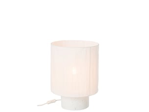 Lampe à poser en ciment havel 41cm blanc