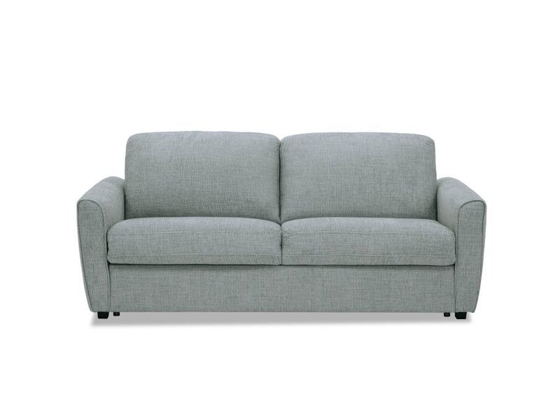  Canapé convertible express 3 places en velours texturé gris kaliana 5278R-3P-GRI - Conforama E