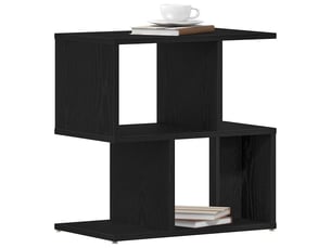 Table de chevet - cabinet de chevet - table de nuit chêne noir 50 x 30 x 51,5 cm