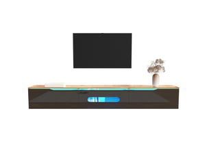 Meuble tv coloris bicolore 180 cm MODENVIE