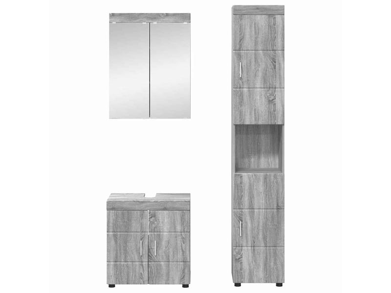  Ensemble de mobilier de salle de bain tulum 3 pièces cf64723  - Conforama C