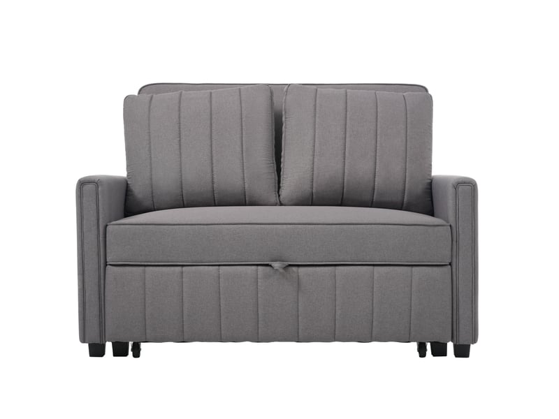  Canapé-lit convertible modenvie 2 places gris antique dossier réglable 127 x 75 x 94 cm  - Conforama A