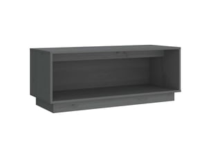Meuble tv coloris gris 90 cm <strong></strong>  <strong></strong>