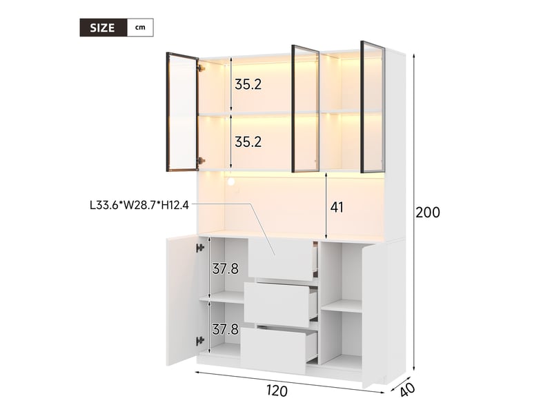  Lit superposé double gris 140x200 cm avec toboggan et échelle, lit cabane pour chambre d'enfant  - Conforama C