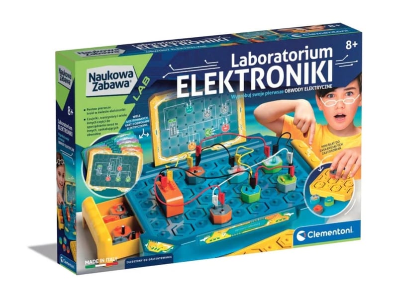  Coffret scientifique clementoni 50727 science  and  jeu - laboratoire d'électronique 8005125507276 - Conforama A