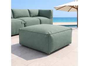 Pouf / repose pied <strong>CONCEPT USINE</strong> <strong></strong> vert