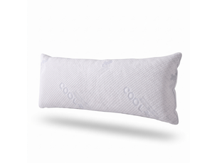 Traversin mi-ferme en plume - 150 x 35 cm - housse fresh - collection nuage
