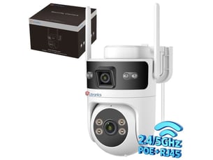 Camera de surveillance ptz wifi exterieur 1080p ip66 detection humaine 4x