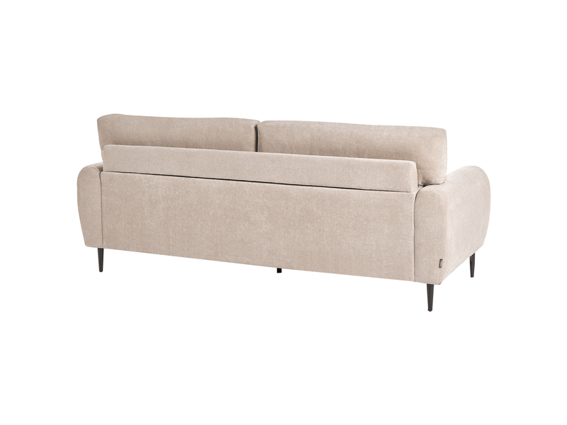  Canapé 3 places skaro tissu chenille beige  - Conforama E
