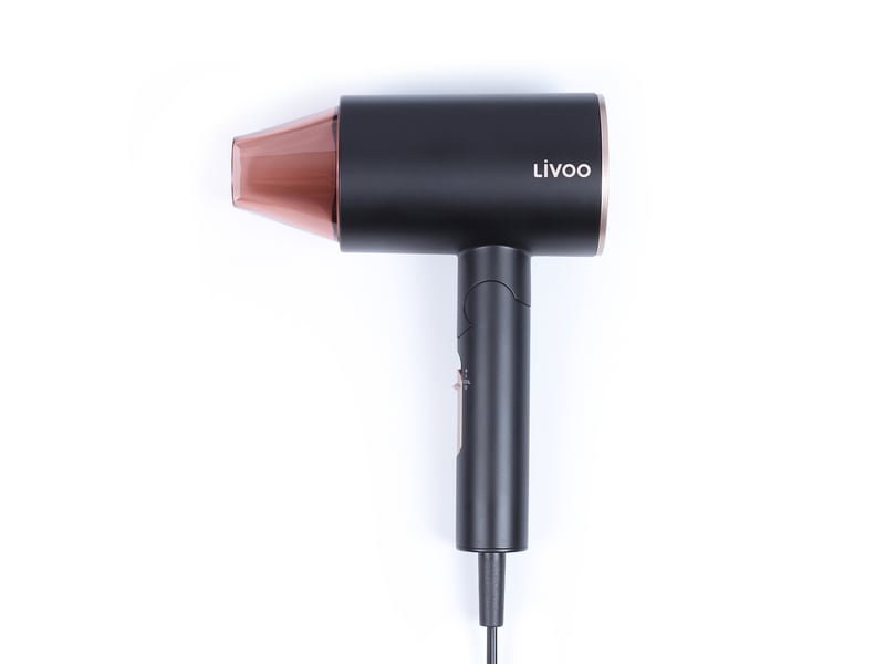  Livoo - sèche-cheveux 1600w ionique noirrose  dos173 - DOS173 - Conforama A