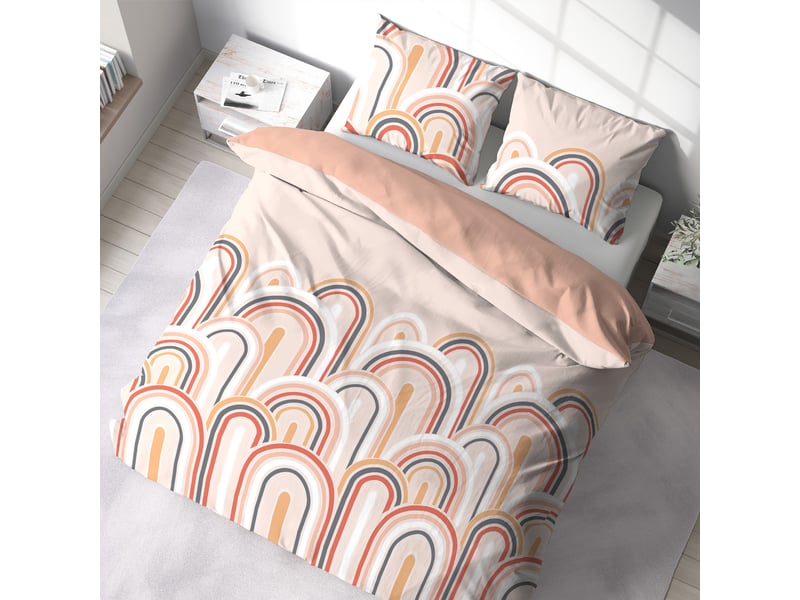  Parure de lit 220x240 cm coton love PD25940 - Conforama B