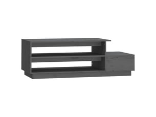 Table basse rectangulaire coloris gris