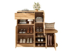 Meuble à chaussures 11 paire(s)  <strong>MODENUIT </strong>  <strong></strong> coloris naturel