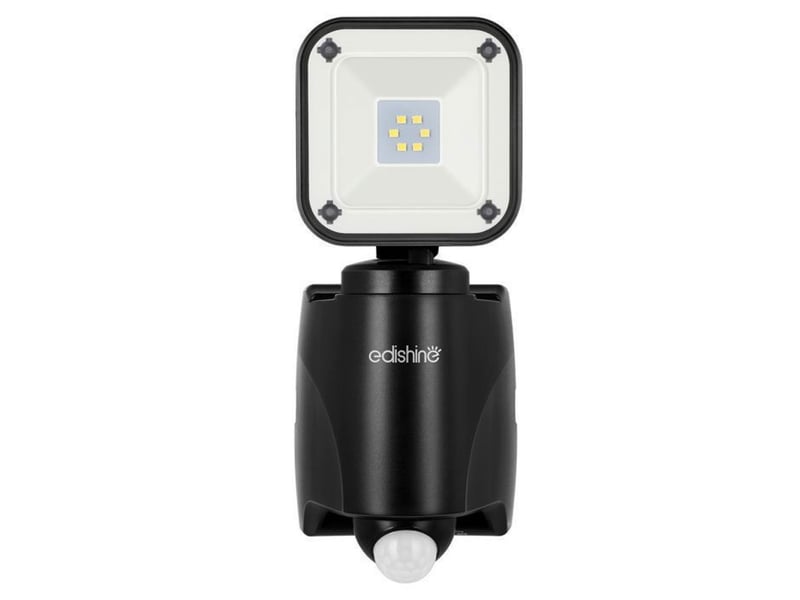  Eclairage exterieur led securite sans fil 300 lm detecteur pir ip44 370618_AABSE91641_6_DROPFR - Conforama A