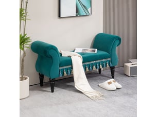 Banquette lit convertible couchage Occasionnel <strong>FLORAGRACE</strong> <strong></strong> vert