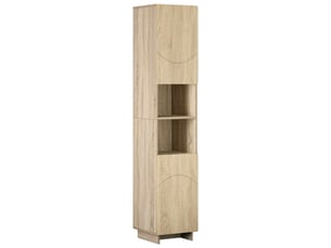 Meuble de rangement salle de bain chêne sonoma 36.5x38x180 cm