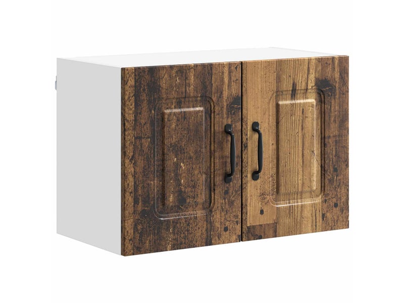  Meuble mural de cuisine | armoire de cuisine 2 pcs bois ancien shl4562  - Conforama E