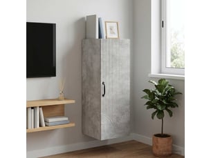 Armoire     <strong></strong> <strong></strong> coloris argenté largeur 33 cm