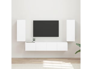 Meuble tv coloris blanc 78.5 cm <strong></strong>  <strong></strong>