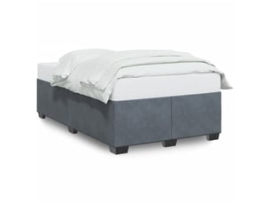 Lit 2 places 120x190cm    coloris gris