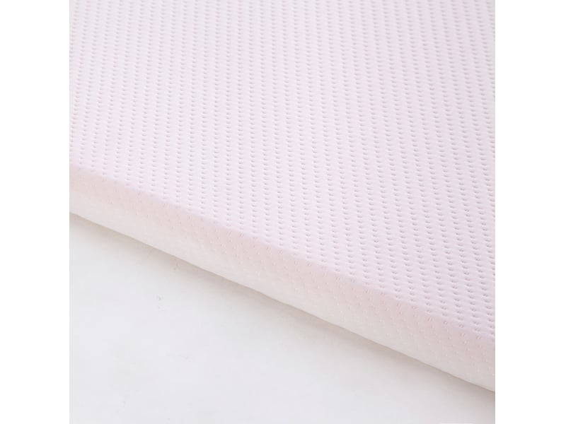 Matelas deux places 160x200 cm h3 blanc en mousse, housse lavable et amovible avec fermeture éclair  - Conforama E
