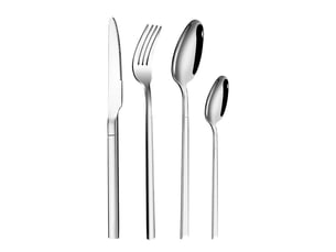 Ensemble de couverts de table 12 pièces pour 3 personnes – en acier inoxydable
