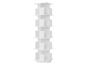 Bibliotheque coloris blanc 5 étagère(s) ML-DESIGN - 40 cm x 155 cm