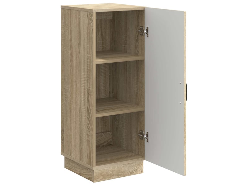 Buffet - bahut - meuble de rangement chêne sonoma 33 x 34,5 x 87 cm bois d'ingénierie - Conforama E