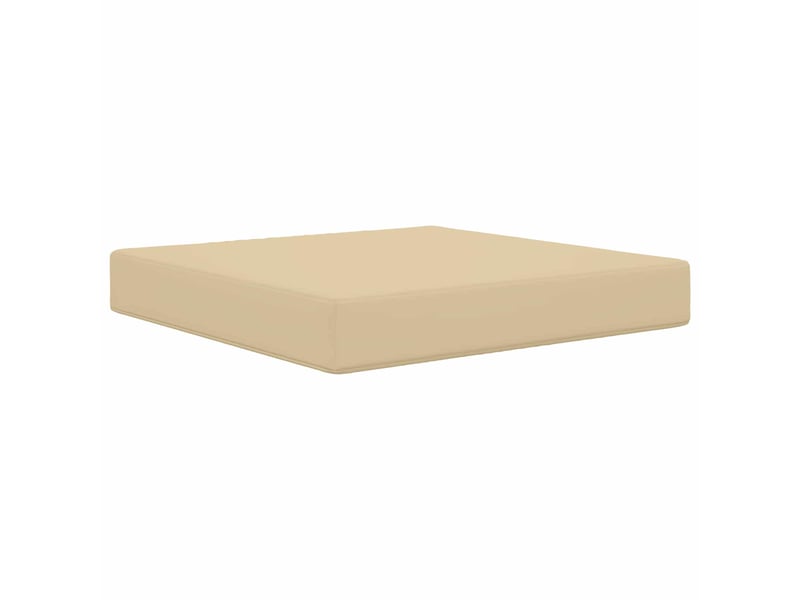  Coussin de canapé d'extérieur, coussin de chaise polyester beige 60 x 60 cm cf54021  - Conforama A