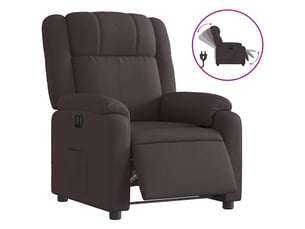 Fauteuil relax électrique <strong></strong> Tissu marron