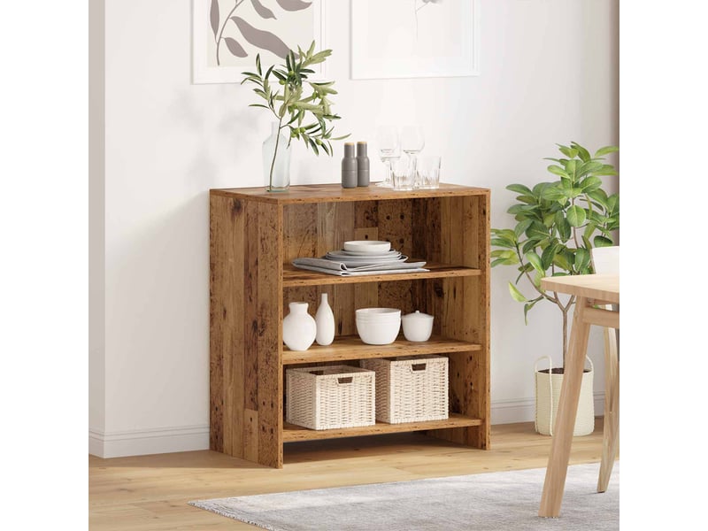  Buffet - bahut - meuble de rangement marron 70 x 41 x 75 cm bois d'ingénierie  - Conforama D