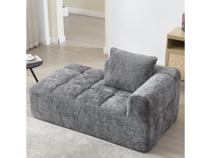 Fauteuil fixe  <strong>DZMDIP</strong> Tissu gris