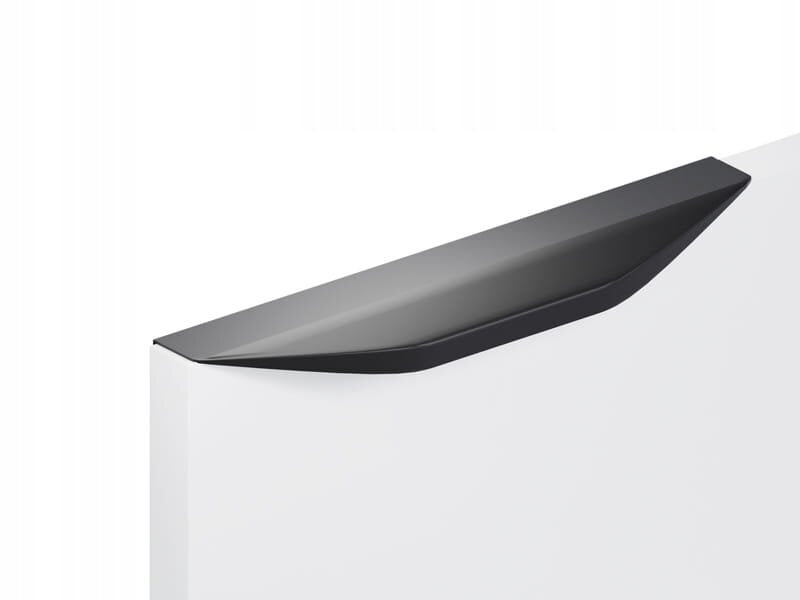  Profil de poignée en aluminium mat noir 896 mm  - Conforama B