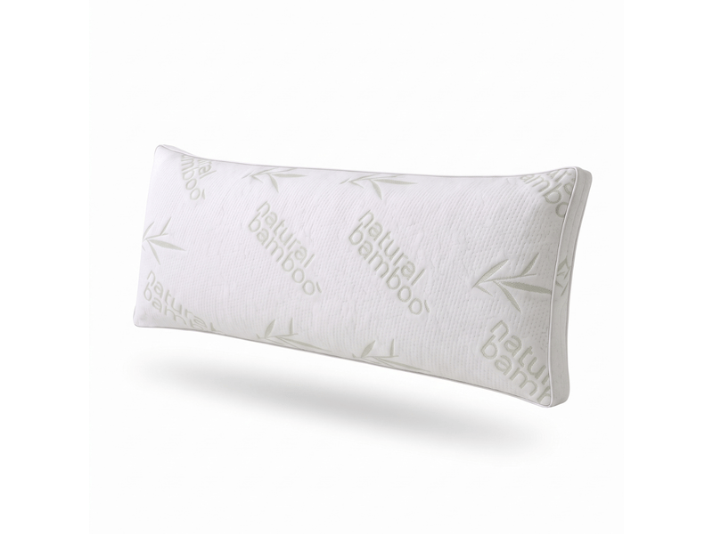  Traversin cervical microfibre bambou - 140 x 35 cm - déhoussable - collection respirant C06-TRM04 135/40 - Conforama A