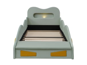 Lit avec rangement 90x200 cm    coloris vert