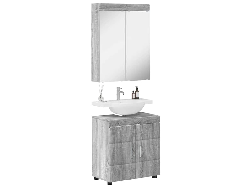  Ensemble de mobilier de salle de bain tulum 2 pièces cf64714  - Conforama C
