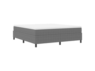 Lit 2 places 180x200 cm coloris gris