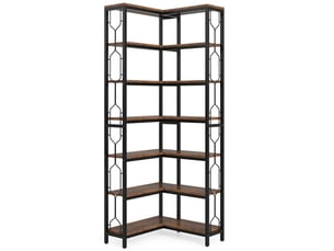 Bibliotheque coloris  bicolore 7 étagère(s) <strong>DESMIU</strong> <strong></strong> - 60 cm x 200 cm