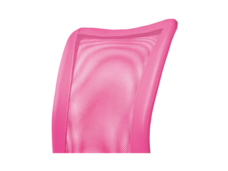 Chaise de bureau enfant en pu rose - child  - Conforama C