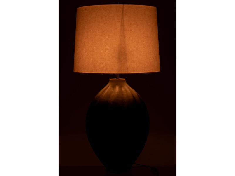  Lampe à poser design ulysse 63cm marron  - Conforama C